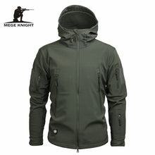 Load image into Gallery viewer, Mege Brand Clothing Autumn Men&#39;s Military Camouflage Fleece Jacket Army Tactical Clothing  Multicam Male Camouflage Windbreakers

