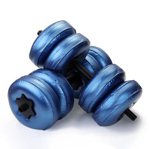 Adjustable Dumbbell Set Water-filled Dumbbell Heavey Weights Workout Exercise Fitness Equipment for Gym Home Bodybuilding