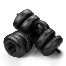 Load image into Gallery viewer, Adjustable Dumbbell Set Water-filled Dumbbell Heavey Weights Workout Exercise Fitness Equipment for Gym Home Bodybuilding
