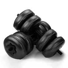 Load image into Gallery viewer, Adjustable Dumbbell Set Water-filled Dumbbell Heavey Weights Workout Exercise Fitness Equipment for Gym Home Bodybuilding
