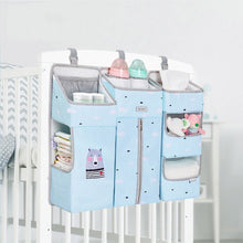 Load image into Gallery viewer, SUNVENO Portable Baby Crib Organizer Bed Hanging Bag for Baby Essentials Diaper Storage Cradle Bag Bedding Set
