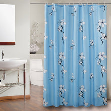 Load image into Gallery viewer, Modern Shower Curtains Geometric Flowers Cartoon Bath Curtain Cortina Waterproof Polyester For Bathroom with 12pcs Plastic Hooks
