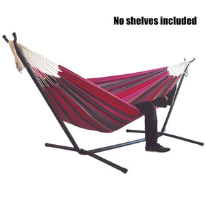 200x150cm Home Indoor Large Without Stand For Bedroom Thicken Widened Foldable Portable Garden Stripe Canvas Hammock Sleeping