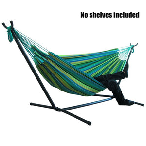 200x150cm Home Indoor Large Without Stand For Bedroom Thicken Widened Foldable Portable Garden Stripe Canvas Hammock Sleeping