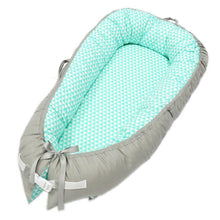 Load image into Gallery viewer, 80*50cm Baby Nest Bed Portable Crib Travel Bed Infant Toddler Cotton Cradle for Newborn Baby Bassinet Bed
