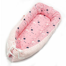 Load image into Gallery viewer, 80*50cm Baby Nest Bed Portable Crib Travel Bed Infant Toddler Cotton Cradle for Newborn Baby Bassinet Bed
