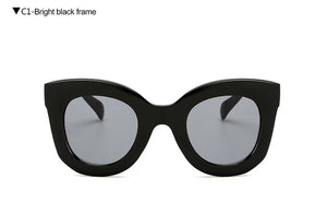 LongKeeper Cat Eye Vintage Sunglasses Women 2020 Fashion Leopard Sun Glasses Sexy Ladies Eyewears UV400 Goggles Oval Glasses
