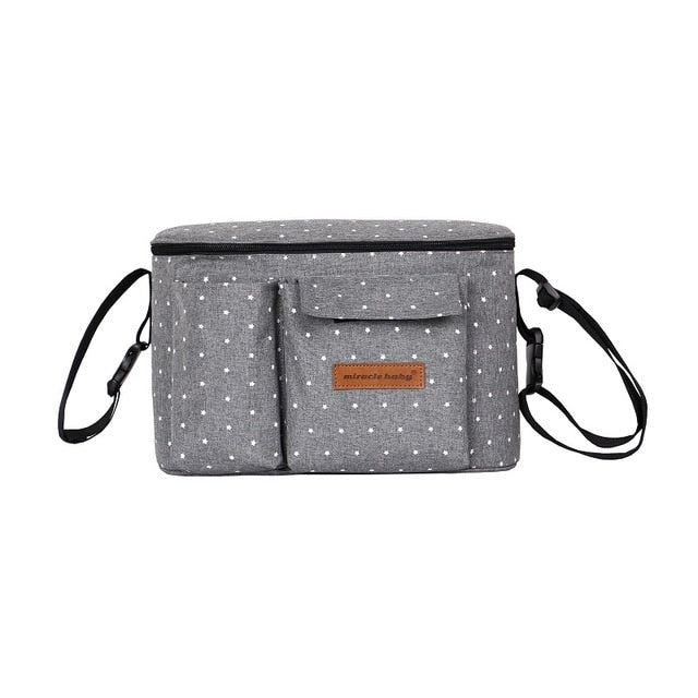 Baby Stroller Organizer Bag Mummy Diaper Bag Hook Baby Carriage Waterproof Large Capacity Stroller Accessories Cart Hanging Bag