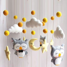 Load image into Gallery viewer, Baby Mobile Crib Holder Rattles Bracket Clockwork Music Box DIY Bed Bell Material Package Toy Pregnant Mom Handmade Toys Baby
