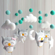 Load image into Gallery viewer, Baby Mobile Crib Holder Rattles Bracket Clockwork Music Box DIY Bed Bell Material Package Toy Pregnant Mom Handmade Toys Baby
