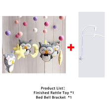 Load image into Gallery viewer, Baby Mobile Crib Holder Rattles Bracket Clockwork Music Box DIY Bed Bell Material Package Toy Pregnant Mom Handmade Toys Baby
