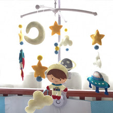 Load image into Gallery viewer, Baby Mobile Crib Holder Rattles Bracket Clockwork Music Box DIY Bed Bell Material Package Toy Pregnant Mom Handmade Toys Baby
