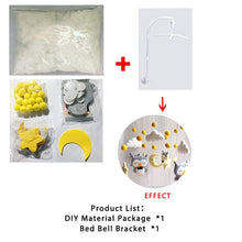 Load image into Gallery viewer, Baby Mobile Crib Holder Rattles Bracket Clockwork Music Box DIY Bed Bell Material Package Toy Pregnant Mom Handmade Toys Baby
