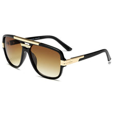 Load image into Gallery viewer, Brand Design Men Sunglasses Vintage Male Square Sun Glasses Luxury Gradient Sunglass UV400 Shades gafas de sol hombre
