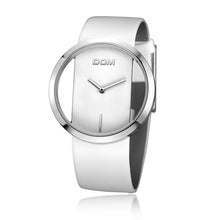 Load image into Gallery viewer, DOM Watch Women luxury Fashion Casual 30 m waterproof quartz watches genuine leather strap sport Ladies elegant wrist watch girl
