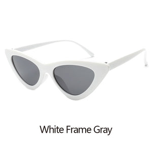 Epicool Cat Eye Sunglasses Women Plastic Frame Classic Sun glasses Ladies Retro Fashion Mirror Sunglasses UV400 oculos