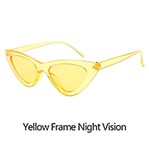 Epicool Cat Eye Sunglasses Women Plastic Frame Classic Sun glasses Ladies Retro Fashion Mirror Sunglasses UV400 oculos