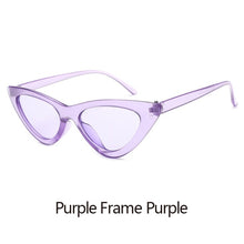 Load image into Gallery viewer, Epicool Cat Eye Sunglasses Women Plastic Frame Classic Sun glasses Ladies Retro Fashion Mirror Sunglasses UV400 oculos
