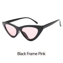 Load image into Gallery viewer, Epicool Cat Eye Sunglasses Women Plastic Frame Classic Sun glasses Ladies Retro Fashion Mirror Sunglasses UV400 oculos
