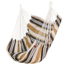 Load image into Gallery viewer, Hanging Hammock Chair Home Garden Outdoor Swing Travel Camping Indoor Portable Relaxation Furniture With Cushion Canvas Bedroom
