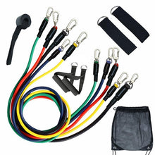 Load image into Gallery viewer, 11 Pcs Elastic Resistance Bands Sets Workout Rubber Elast Band For Fitness Sports Gym Exercise Equipment Training Pull Rope

