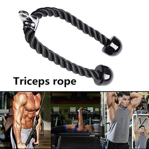 Fitness DIY Pulley Cable Machine Attachment System Arm Biceps Triceps Blaster Hand Strength Trainning Home Gym Workout Equipment