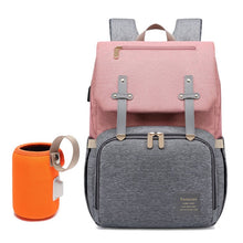Load image into Gallery viewer, New Mummy Diaper Bag Baby Stroller Bag USB Charging Waterproof Oxford Women Handbag Maternity Nursing Nappy backpack Travel Bags
