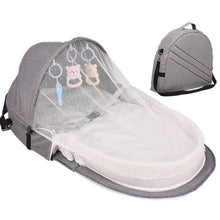 Load image into Gallery viewer, Baby Bed Travel  Sun Protection Mosquito Net With Portable Bassinet Baby Foldable Breathable Infant Sleeping Basket

