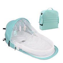 Load image into Gallery viewer, Baby Bed Travel  Sun Protection Mosquito Net With Portable Bassinet Baby Foldable Breathable Infant Sleeping Basket
