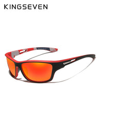 Load image into Gallery viewer, KINGSEVEN Ultralight Frame Polarized Sunglasses Men Fashion New Sports Style Square Sun Glasses Male Outdoor Travel UV Goggles
