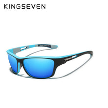 Load image into Gallery viewer, KINGSEVEN Ultralight Frame Polarized Sunglasses Men Fashion New Sports Style Square Sun Glasses Male Outdoor Travel UV Goggles
