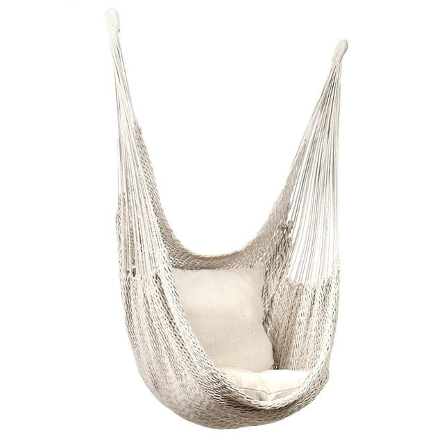 camping Hammock chair Outdoor Indoor Garden outdoor Bedroom  furniture Hanging Chair For Child Adult Swinging Safety swing Chair