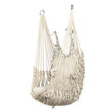 Load image into Gallery viewer, camping Hammock chair Outdoor Indoor Garden outdoor Bedroom  furniture Hanging Chair For Child Adult Swinging Safety swing Chair
