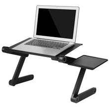 Load image into Gallery viewer, Portable Adjustable Aluminum Laptop Desk Stand Table Vented Ergonomic TV Bed laptop stand  Working Office PC Riser Bed Sofa
