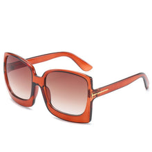 Load image into Gallery viewer, Higodoy Fashion Oversized Women Sunglasses Brand Designer Plastic Female Big Frame Gradient Sun Glasses UV400 gafas de sol mujer
