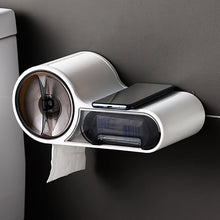 Load image into Gallery viewer, Baffect Bathroom Toilet Paper Holder Paper Tissue Box Plastic Toilet Dispenser Wall Mounted Roll Paper Storage Box Free Punching
