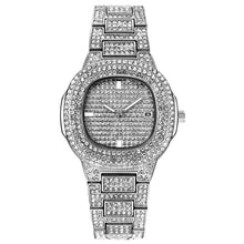 Load image into Gallery viewer, Free Dropshipping New 2020 Femme Diamond Mens Watches Hip Hop Quartz Watch For Women Iced Out Female Clock Male Wristwatches
