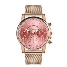 Load image into Gallery viewer, Lovers Quartz Watch Silicone Band Casual Sports Round Dial Wristwatch High-end Fashion Gifts Casual Hot Selling Ladies Watch
