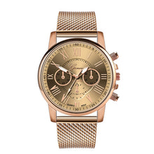 Load image into Gallery viewer, Lovers Quartz Watch Silicone Band Casual Sports Round Dial Wristwatch High-end Fashion Gifts Casual Hot Selling Ladies Watch
