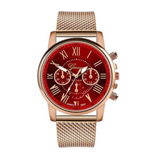 Load image into Gallery viewer, Lovers Quartz Watch Silicone Band Casual Sports Round Dial Wristwatch High-end Fashion Gifts Casual Hot Selling Ladies Watch
