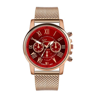 Lovers Quartz Watch Silicone Band Casual Sports Round Dial Wristwatch High-end Fashion Gifts Casual Hot Selling Ladies Watch