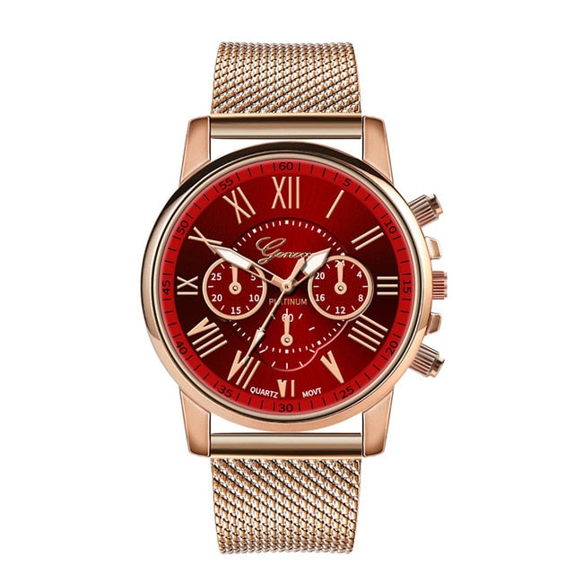 Lovers Quartz Watch Silicone Band Casual Sports Round Dial Wristwatch High-end Fashion Gifts Casual Hot Selling Ladies Watch