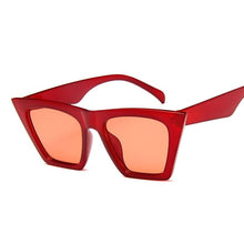 Load image into Gallery viewer, Female Vintage Sunglasses Women Fashion Cat Eye Luxury Sun Glasses Classic Shopping Lady Black Oculos De Sol UV400
