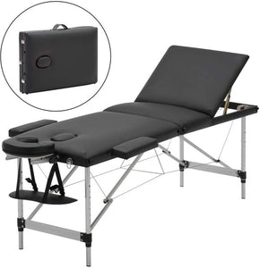 Beauty Bed Portable Massage Tables Aluminum Folding Cosmetic Bed Ergonomic Therapy Sofa Table Spa Salon Furniture