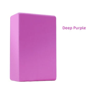 EVA Yoga Bricks Bolster Pillow Cushion Sport Pilates Block Yoga Supplies Workout Cubes Home Exercise Equipment 15*7.5*23cm