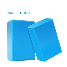Load image into Gallery viewer, EVA Yoga Bricks Bolster Pillow Cushion Sport Pilates Block Yoga Supplies Workout Cubes Home Exercise Equipment 15*7.5*23cm
