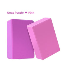 Load image into Gallery viewer, EVA Yoga Bricks Bolster Pillow Cushion Sport Pilates Block Yoga Supplies Workout Cubes Home Exercise Equipment 15*7.5*23cm
