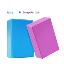 Load image into Gallery viewer, EVA Yoga Bricks Bolster Pillow Cushion Sport Pilates Block Yoga Supplies Workout Cubes Home Exercise Equipment 15*7.5*23cm
