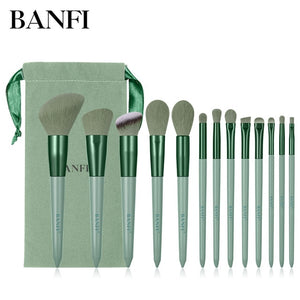 13PCs Makeup Brushes Set Soft Concealer Eyeshadow Foundation Blush Lip Eyebrow Brushes Set For Face Make-up Cosmetic Tools Kit