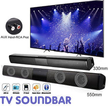Load image into Gallery viewer, Home theater HIFI Portable Wireless Bluetooth Speakers column Stereo Bass Sound bar FM Radio USB Subwoofer for Computer TV Phone
